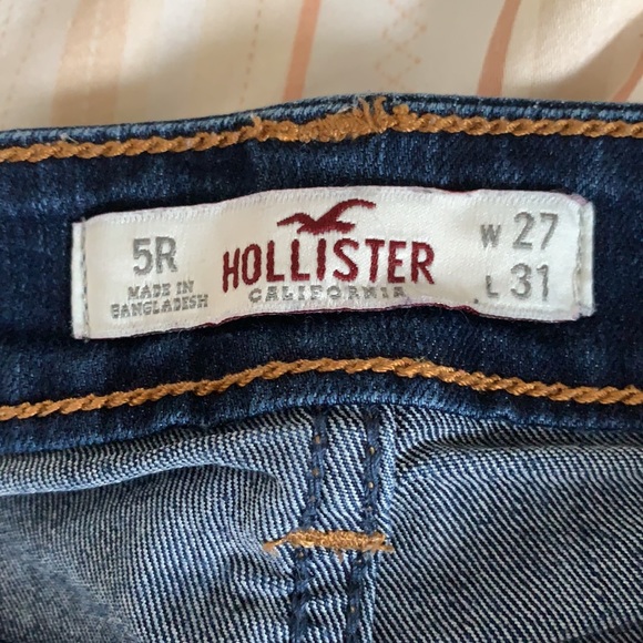Low rise jean leggings from Hollister size 5 - Picture 4 of 4